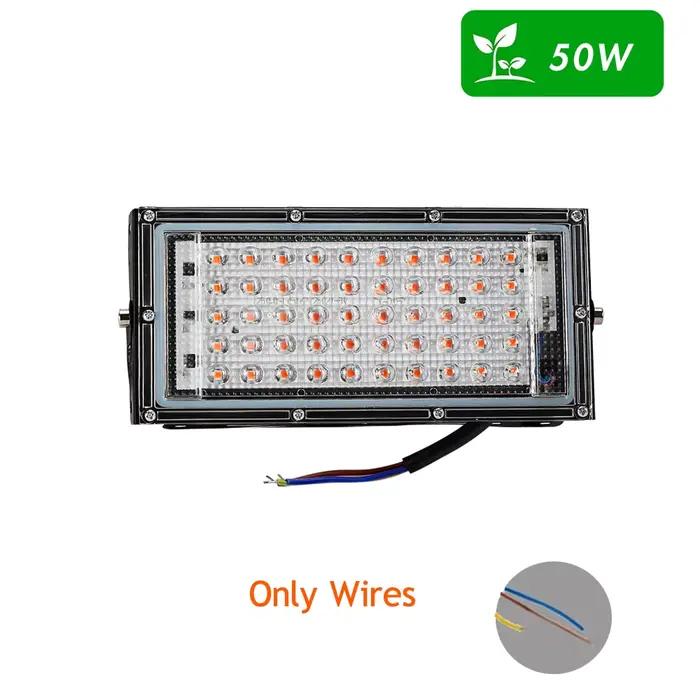 LED élèvent la lumière AC220V 50W 100W 150W spectre complet Phyto lampe pour graines de plantes hydr