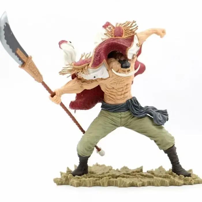 Figurine d'action une pièce, 24cm, Version Combat, Edward Newgate, barbe blanche, Figurine GK, modèl