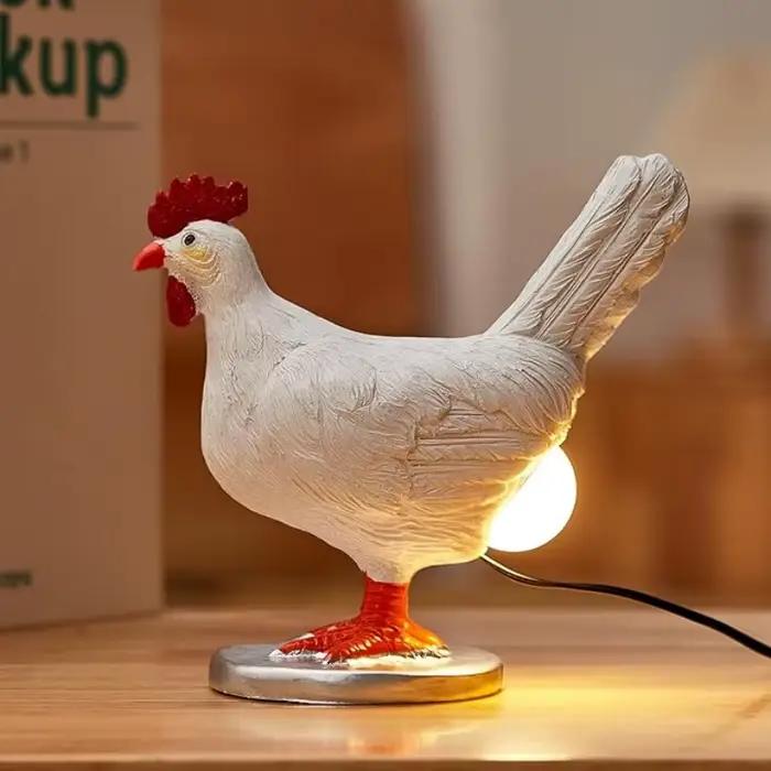 Veilleuses décoratives simulées d'animaux, décoration de pâques amusante pour la maison, fête de car