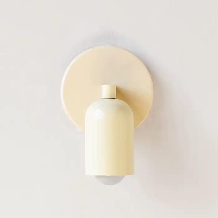 Lampes murales colorées nordiques pour chambre à coucher, couloir, décoration d'hôtel, éclairage LED