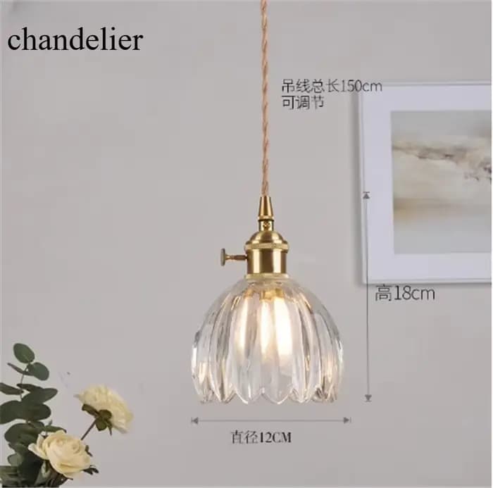 Applique murale moderne en verre à fleurs avec interrupteur, pour chambre à coucher, décoration de s