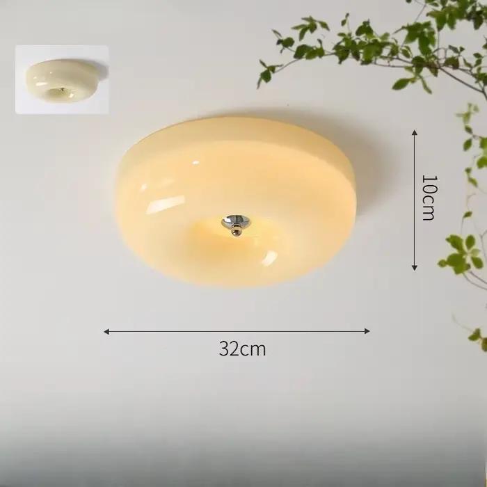 Plafonnier en verre pour balcon, style français, pour salon et chambre à coucher