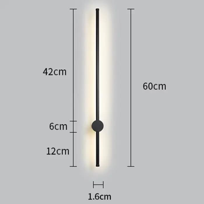 Applique murale LED originale moderne, décoration de chambre à coucher, salon, TV, appareils ménager