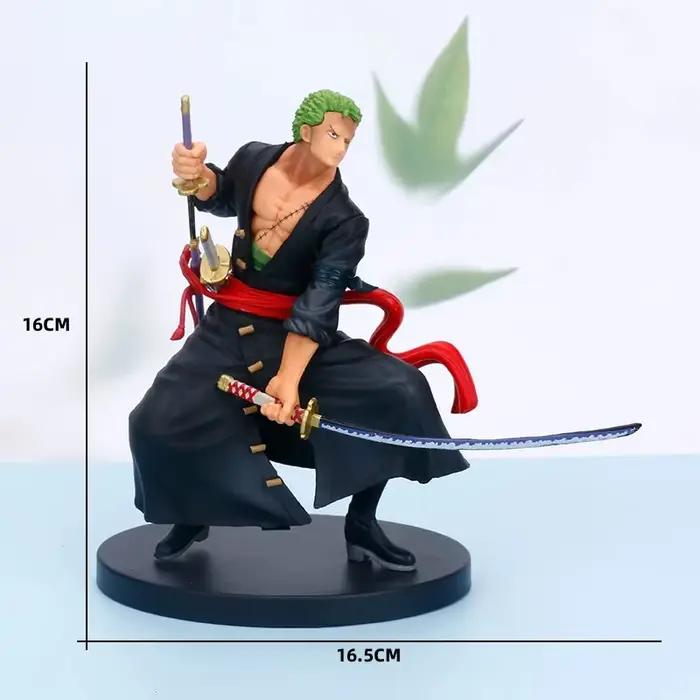 Figurine d'anime One Piece, Roronoa Zoro, roi Sauron, cent scènes commémoratives des grands pirates,