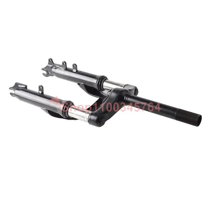 Fourche à Suspension Avant de 14 Pouces pour Disque de Frein, Support en Acier Allié pour Moto, VTT,