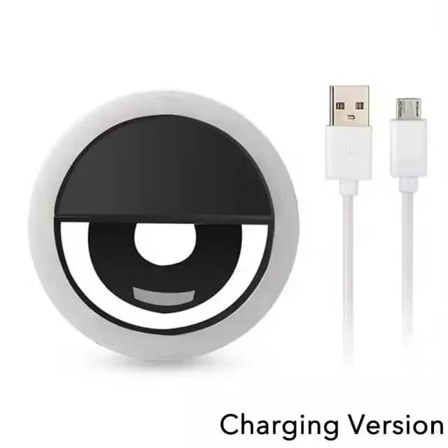 Anneau lumineux LED pour Selfie, pour objectif de téléphone Portable, lumière pour IPhone, Samsung, 