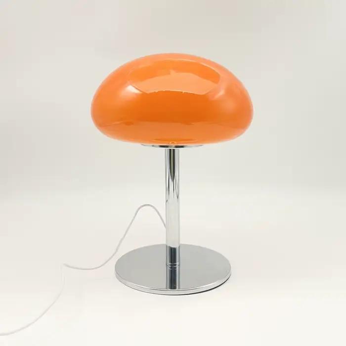 Lampe de Table artistique nuage jaune crème, lampe de chevet chaude pour chambre à coucher, salle d'