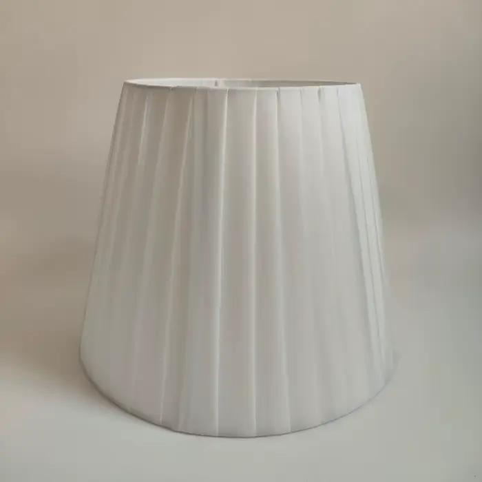 Abat-jour élégant en tissu chaud E27 pour lampe murale de chevet de chambre à coucher, salon, bureau