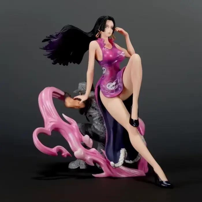 Figurine One Piece Anime Boa Hancock, figurines d'action 20 cm/7,87 pouces, statue en PVC Hancock, o