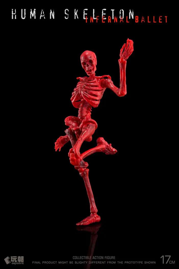 Modèle de squelette articulé 1/12 pour l'enseignement de la biologie et les collectionneurs – Figuri