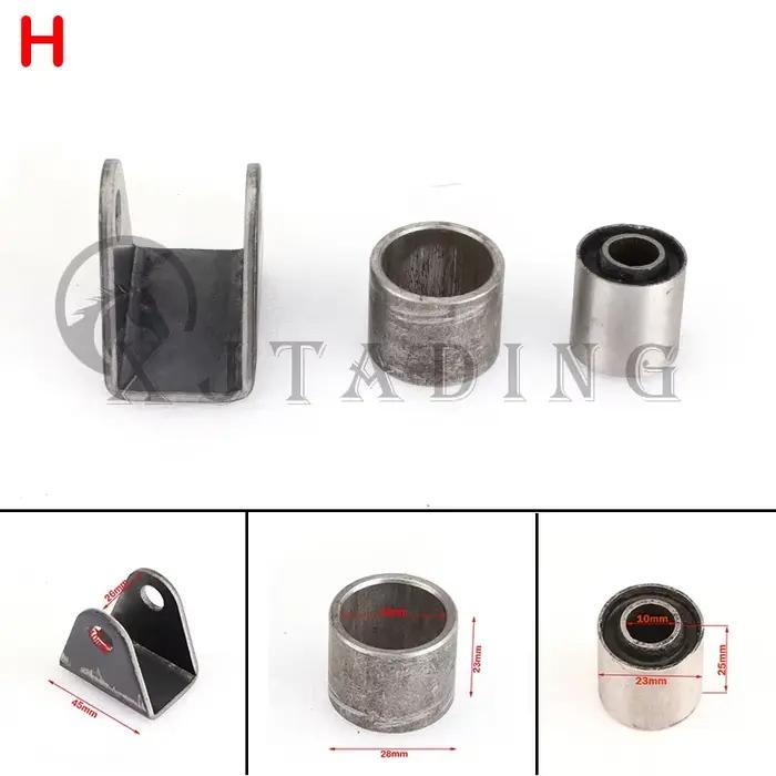 Manchon tampon de Support de bras oscillant avec douille en acier, Kit de cosses suspendues pour ATV
