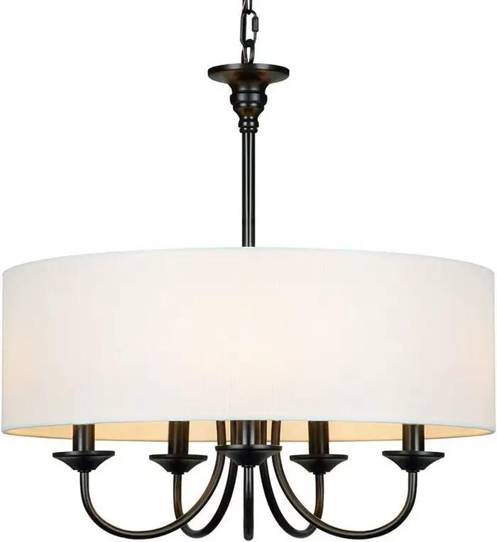Plafonnier suspendu E14 au design moderne, éclairage d'intérieur, luminaire décoratif de plafond, id
