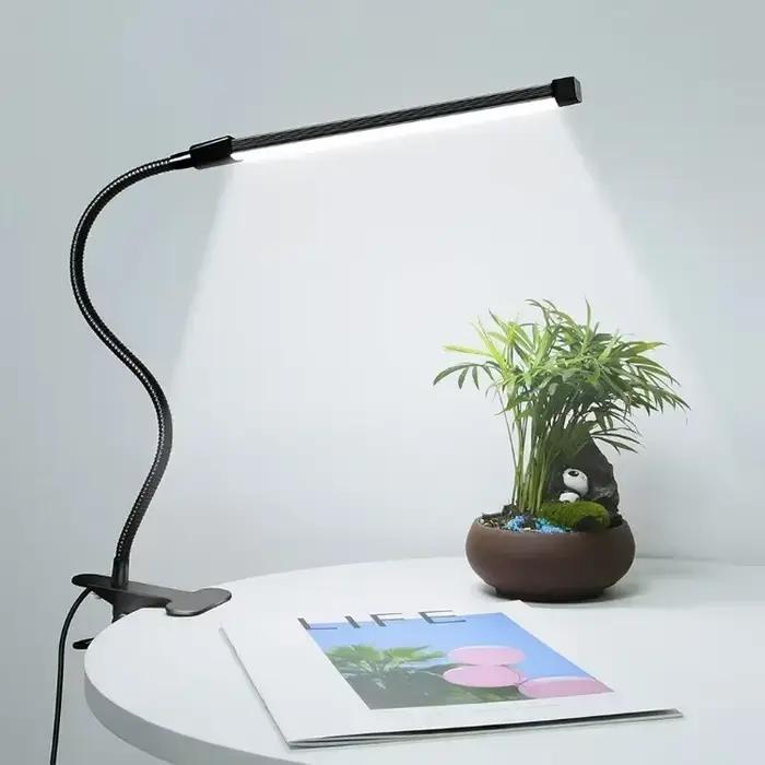 Lampe de bureau à clip LED, pour dortoir d'étudiant, chambre à coucher, bureau, lampe de lecture de 