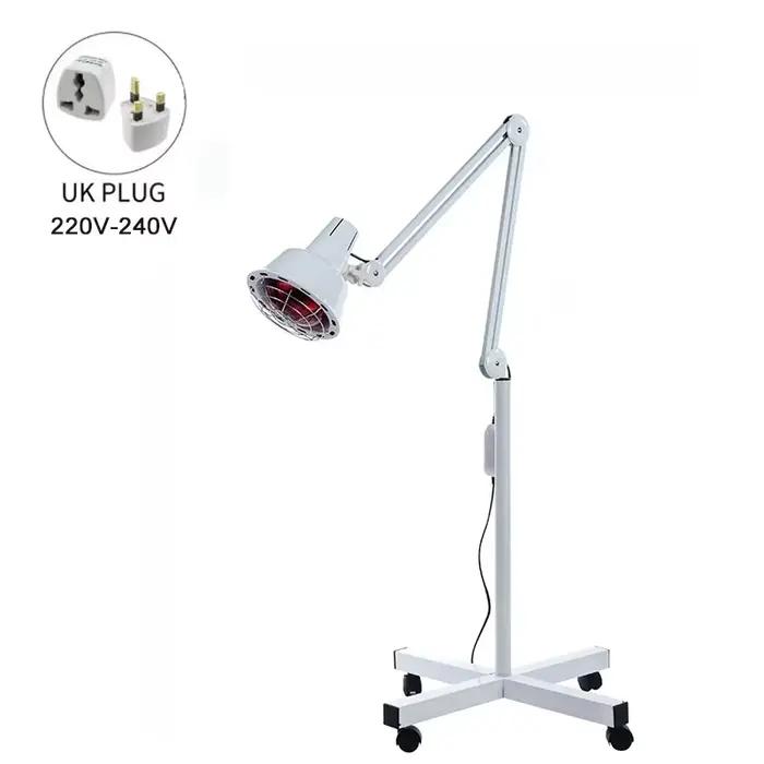 Lampe chauffante infrarouge lointain pour tout le corps ‌ Lampadaire réglable 275W soulage les doule