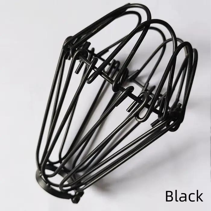 Abat-jour Industriel E27 Edison Vintage Cage pour Lampes, Éclairage DIY
