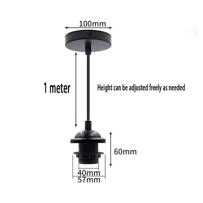 Abat-jour en verre opale blanc pour suspension, globes en verre dépoli de remplacement pour lampes, 