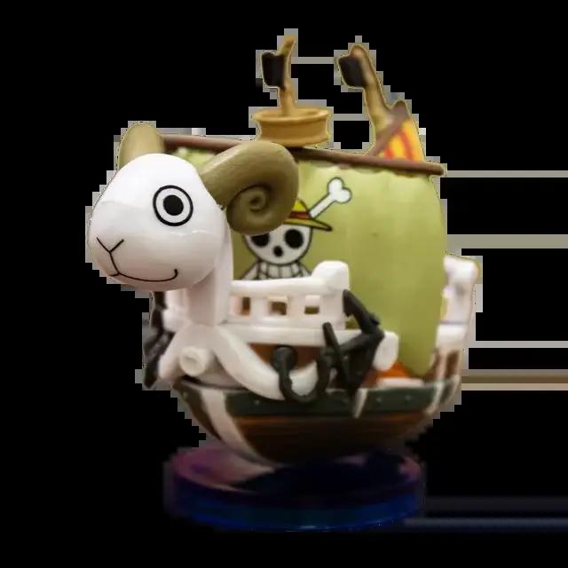 Figurine de bateau One Piece 7 cm, modèle Luffy, jouet super mignon, mini bateau THOUSANDSUNNY Going