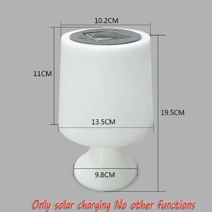 Lampe de Table solaire intelligente LED veilleuses blanches pour bureau intérieur extérieur jardin m