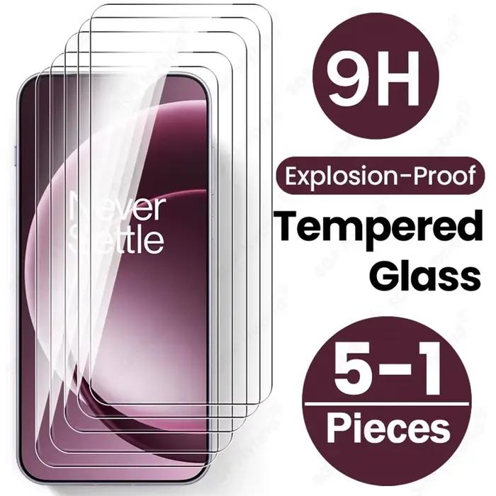 5-1 pièces 9H verre trempé clair pour OnePlus 15 OnePlus15 1 + 15 5G verre de protection One Plus On