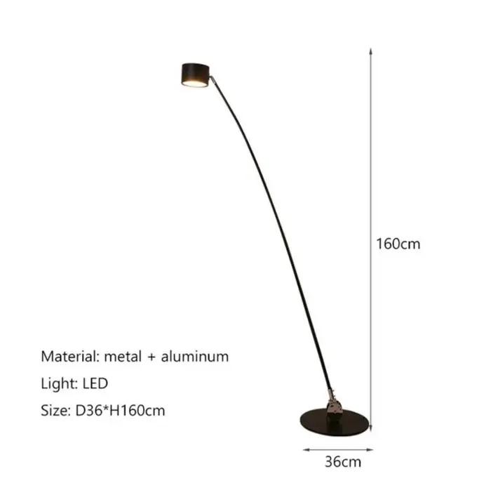Sampei lampadaire moderne LED lampadaire de pêche pour Villa salon chambre coin hôtel Simple salon g