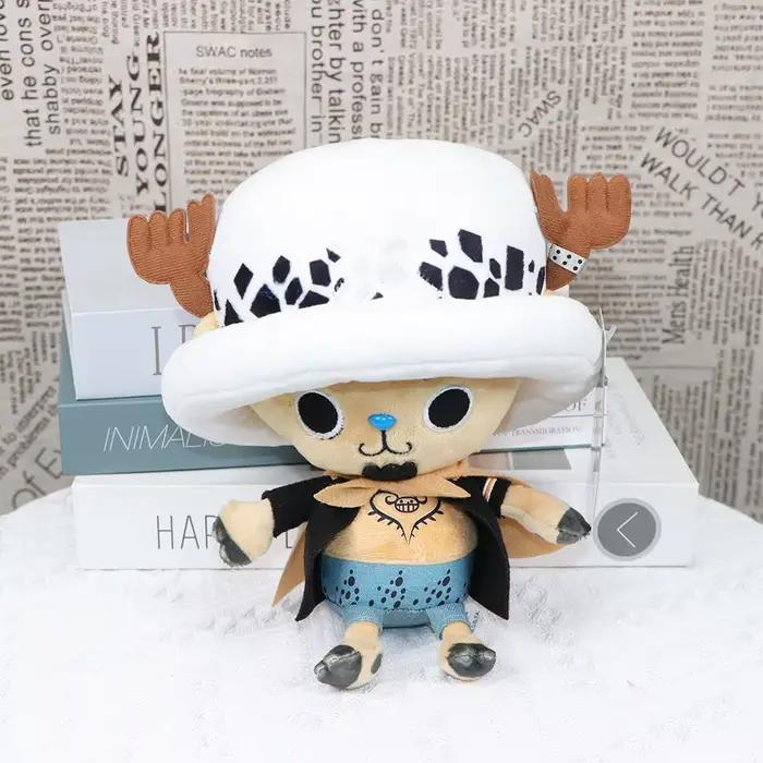Peluche originale ONE PIECE Tony Tony Chopper, Cœur des Pirates, Capitaine Trafalgar D. Water Law, P