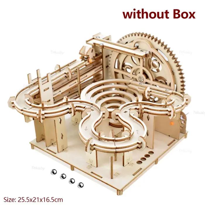 Puzzle 3D en bois, bricolage, Kits de construction de modèles manuels mécaniques, jouets à assembler