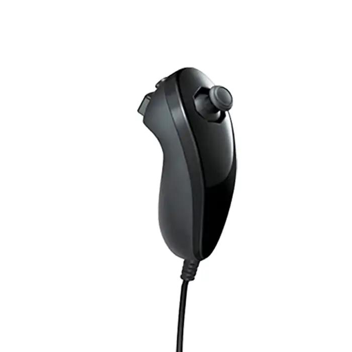 Une paire de télécommandes avec contrôleur Nunchuck pour le contrôle des jeux Wii pour manette de je