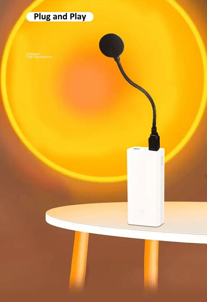 Spot lumineux USB pour les têtes de lit, design célébrité d'internet, luminaire décoratif d'intérieu