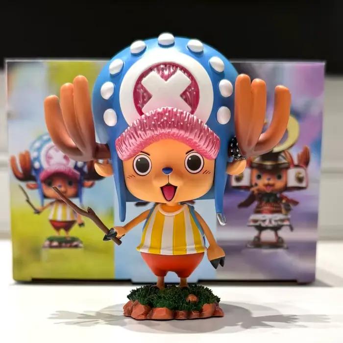 Figurine One Piece Tony Tony Chopper, version Q, deux ans plus tard, objet de collection d'anime, dé