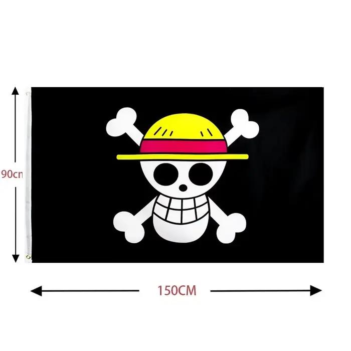 One Piece Monkey D Luffy Skull Feel, THOUSAND Stalny 7.5 ate sunshine, Sailing Adventure Feel, Home 