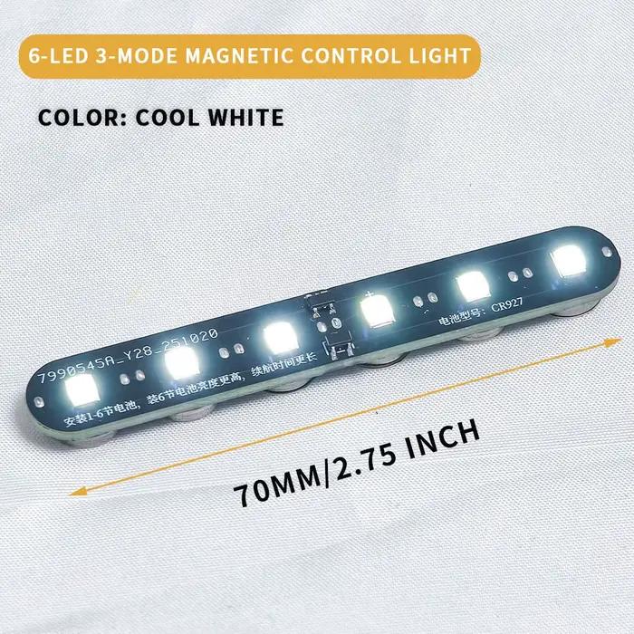 Lampe Led à commande magnétique 6/8 watts, lumières sans fil haute luminosité pour bricolage, modéli