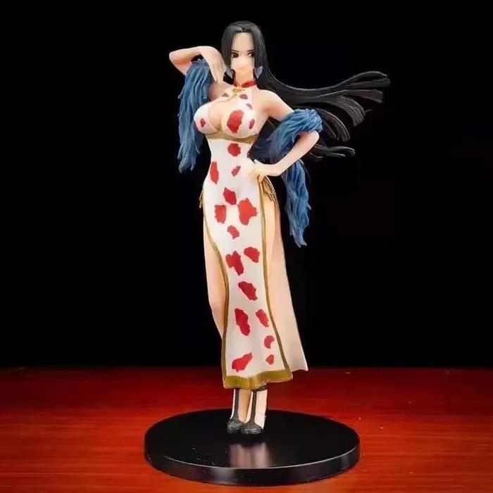 Figurine One Piece Anime Boa·Hancock de 25 cm/9,84 pouces, modèle de statue Gk, objet de collection 