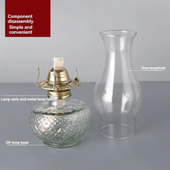 Lèvres-lampe à huile rustique lampes à huile pour intérieur pour utilisation intérieure décor à la m