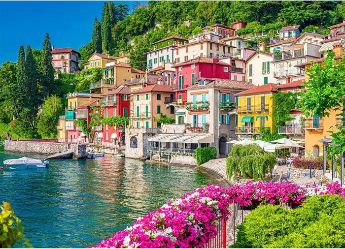 1000/500/300/120 pièces lac de Côme paysage puzzle pour adultes jeux famille amusant italie paysage 