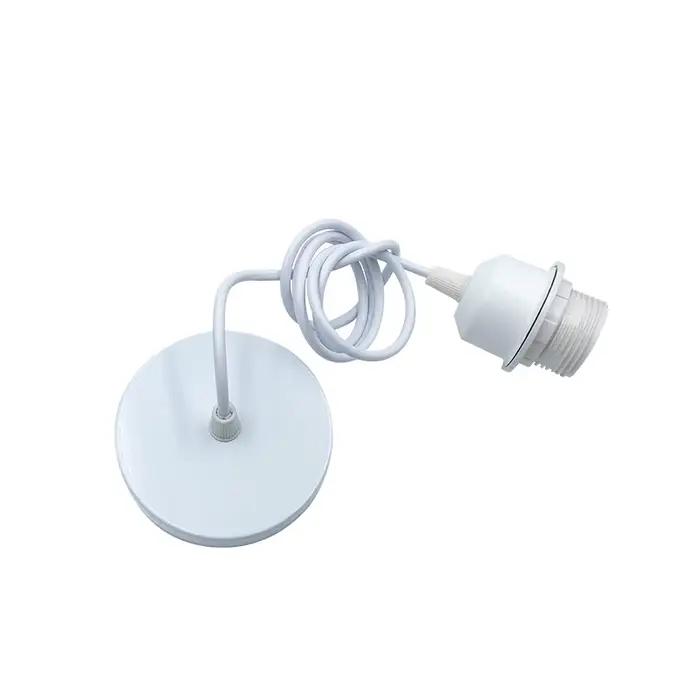 Support de lampe suspendu Vintage E27 avec fil suspendu de 1m 1.5m, support de lampe de plafond, Bas