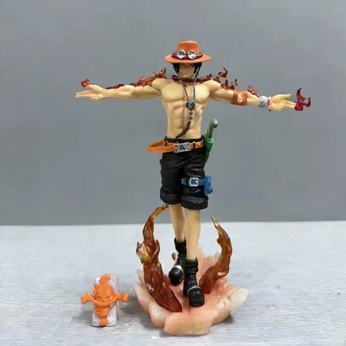 Figurine d'action One Piece Ace de 28cm, Portgas D Ace, Statue en PVC, modèle de collection, jouets 