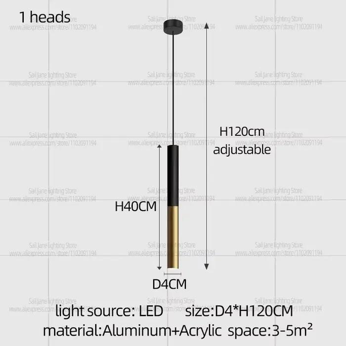 Plafonnier LED Suspendu au Design Minimaliste Moderne, Luminaire Décoratif d'Nik, Idéal pour un Salo