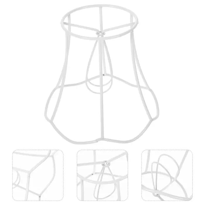Cadre d'abat-jour en métal, support de lampe de Table, lampe de bureau, bords lisses, sans bavures, 