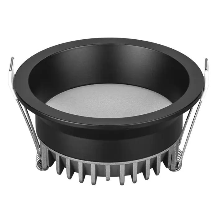 Downlight LED encastré 24W 18W 15W 12W 9W 7W Anti-éblouissement Dimmable COB Spot lumière maison sal