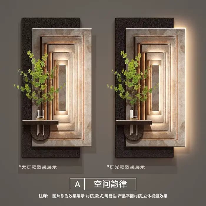 Lampes murales LED modernes pour salon, couloir, salle de passage, éclairage mural minimaliste pour 