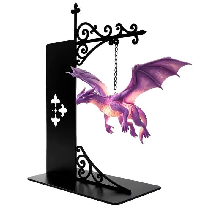 Lampe de bibliothèque Dragon Flottant, Lumières de bibliothèque Dragon Volant, Ornement, Veilleuse D