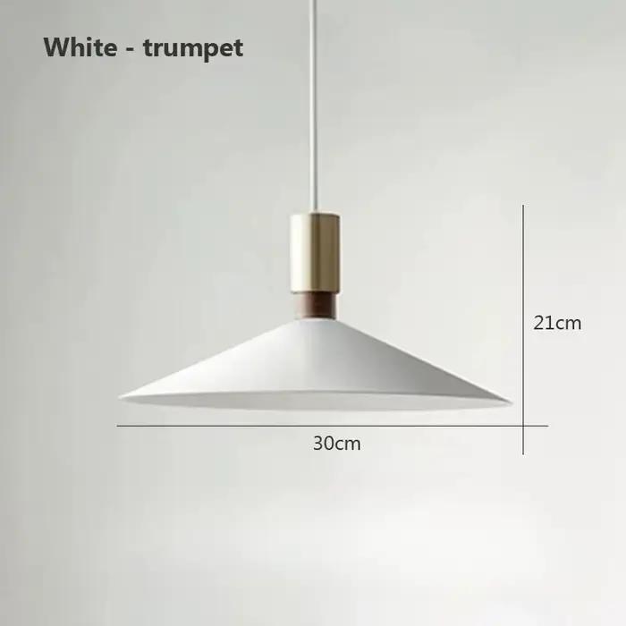 Lampe LED suspendue au design nordique moderne et élégant, luminaire décoratif d'intérieur, idéal po