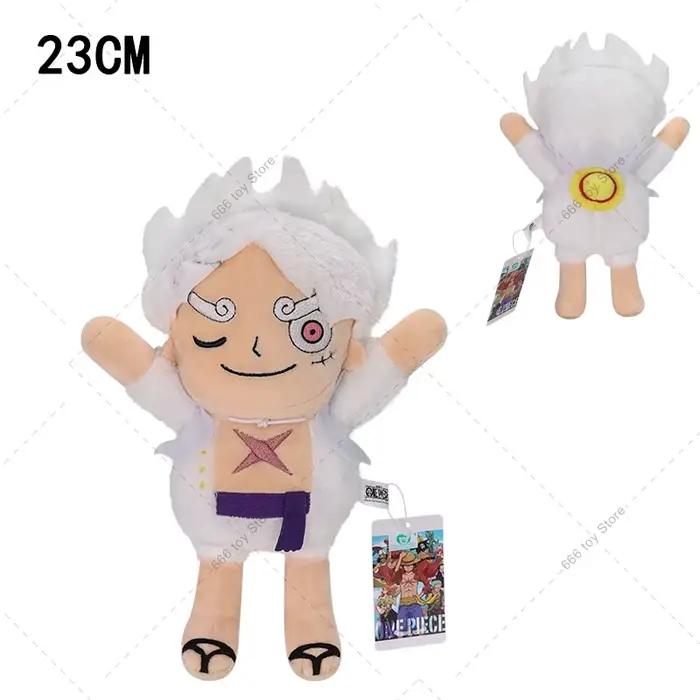 Nouveau Original une pièce en peluche 5 Luffy Roronoa Zoro Sanji Brook Chopper Karoo doux jouets en 