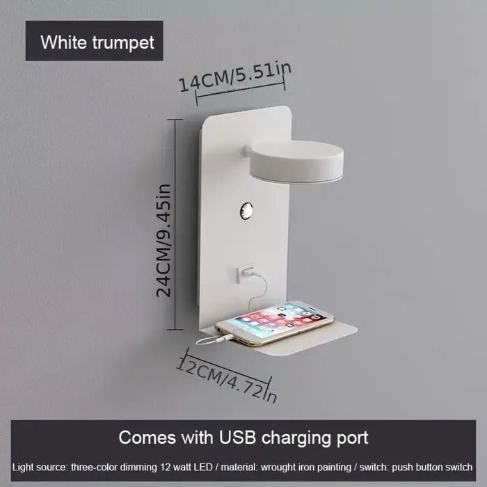 Mur LED lampe moderne simplicité intérieur applique murale chambre lampe de nuit lampe de chevet lum