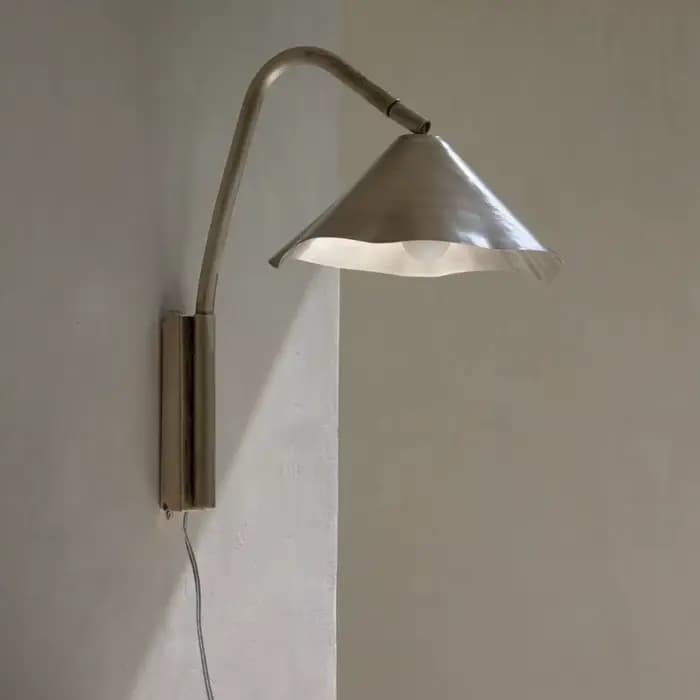 Lampe murale design, lampe murale rétro Bauhaus espagnole, style médiéval et minimaliste, luminaires