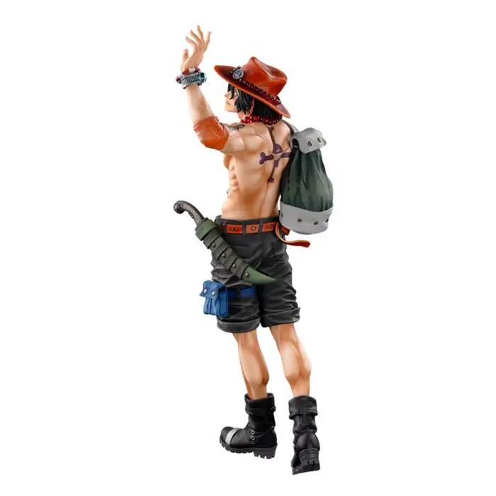 Figurine japonaise authentique originale, une pièce, BWFC SMSP, 30cm, Portgas D Ace 01 02, brosse on