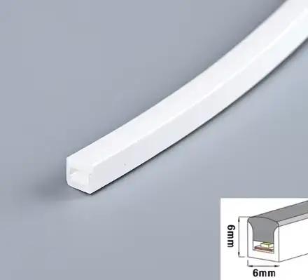 Tube LED néon étroit en Silicone, 4/6/8/10mm, lampe encastrée, DC12V, diffuseur Flexible et étanche,