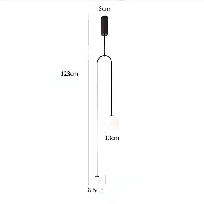 Plafonnier Suspendu au Design Moderne, Luminaire Décoratif d'Nik, Idéal pour une Chambre à Coucher o