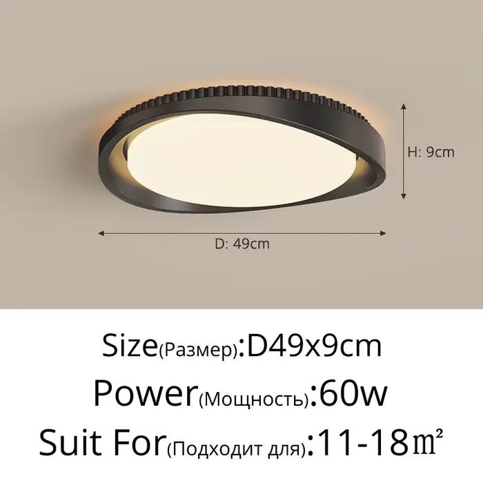 Plafond moderne à LEDs lampe abat-jour en bois plafonnier pour chambre salle de bain cuisine balcon 