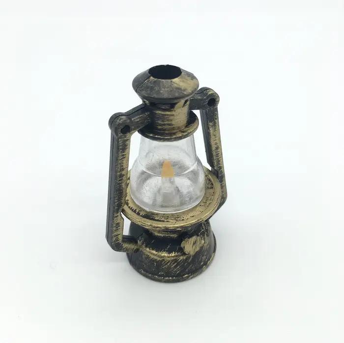 Lampe à pétrole rétro DIY : Matériel de décoration, accessoires de photographie de paysages, décorat